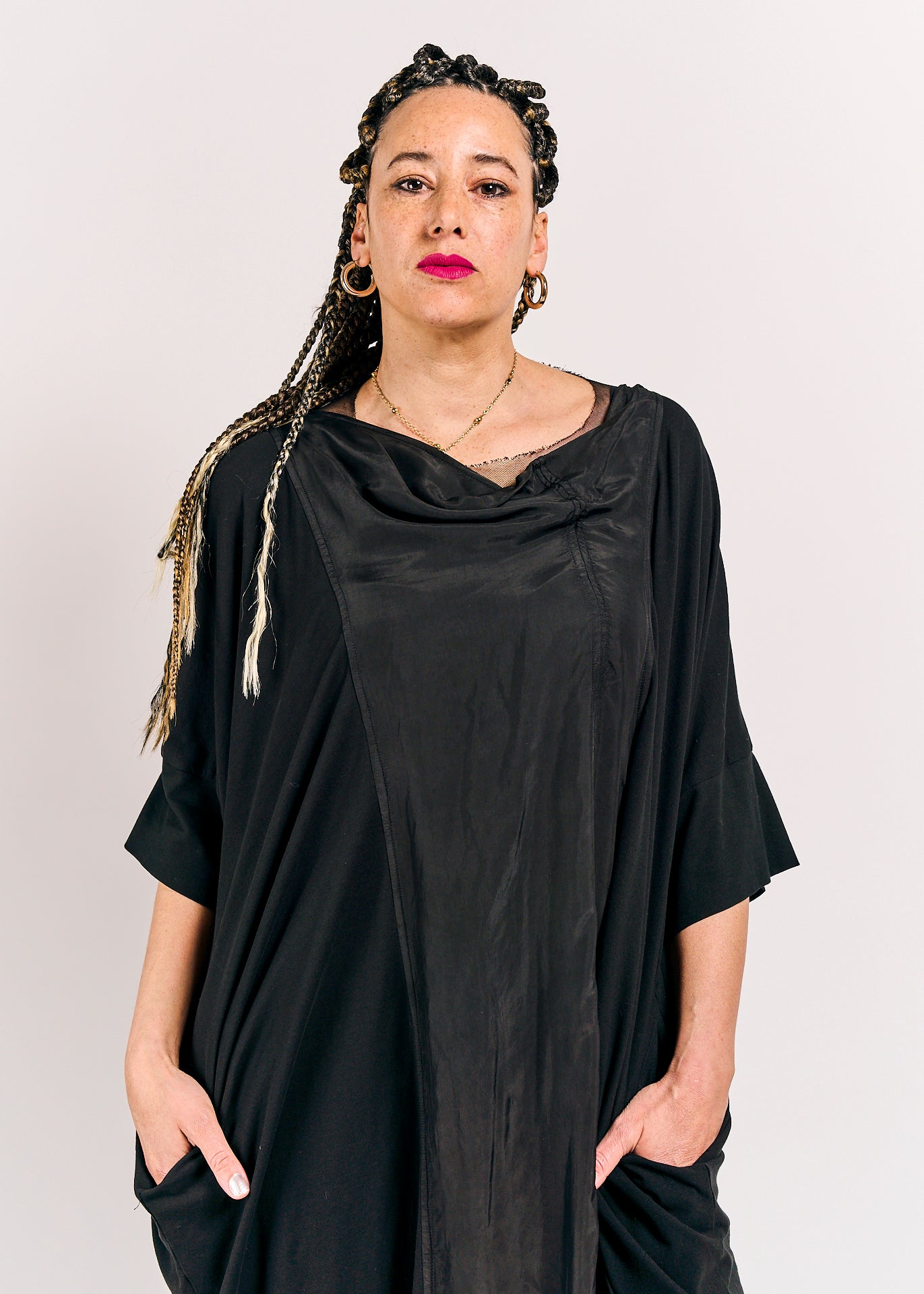 Rundholz Mainline Dress Black Cloud