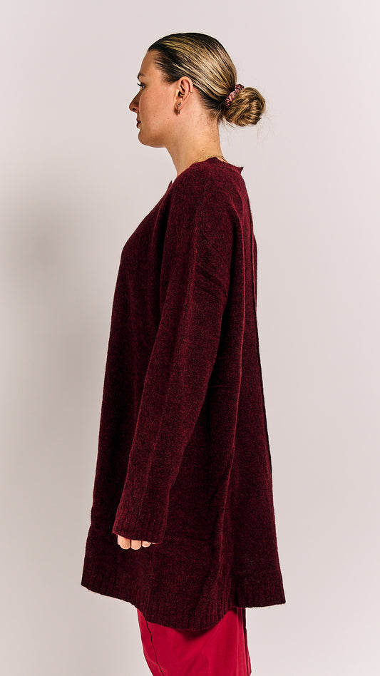Rundholz Black Label Pullover Lava Melange