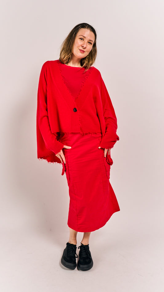 Rundholz Mainline Cardigan Ketchup