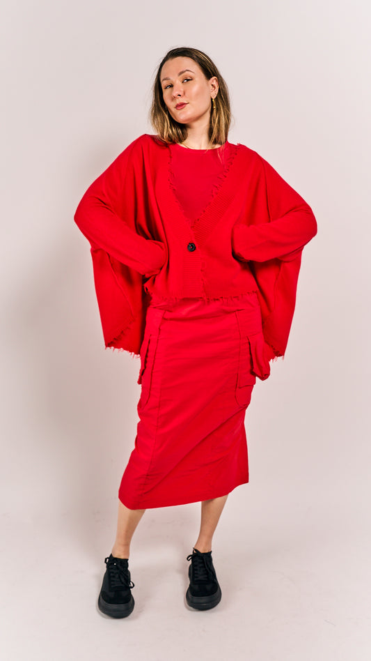 Rundholz Mainline Cardigan Ketchup