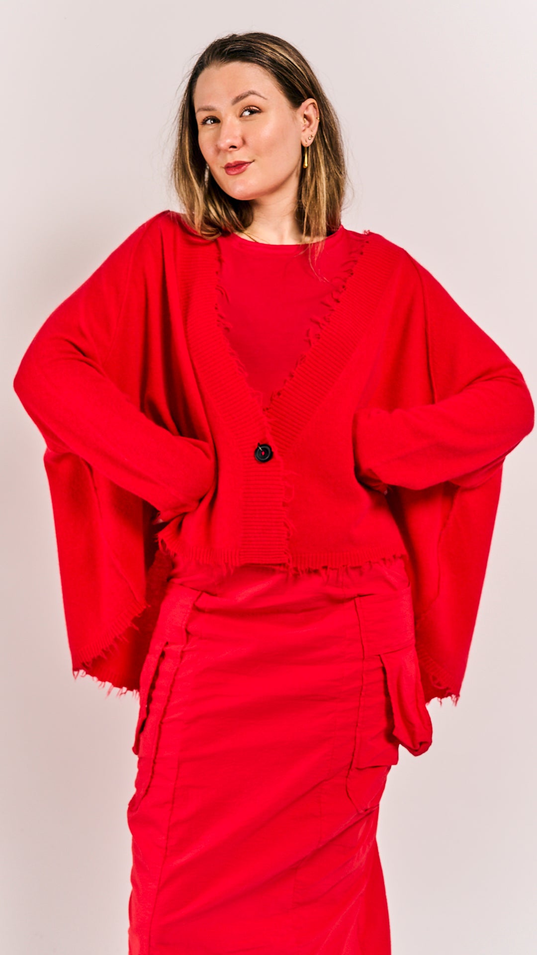 Rundholz Mainline Cardigan Ketchup