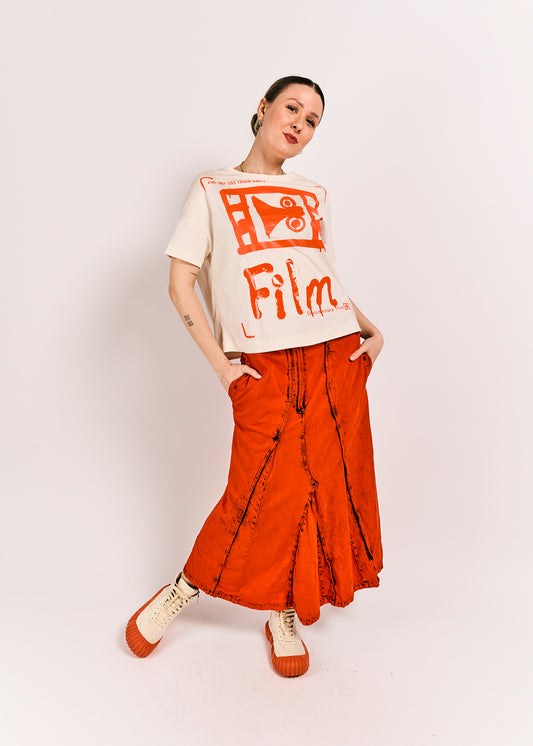 Rundholz DIP Skirt Mandarine Dye size Large
