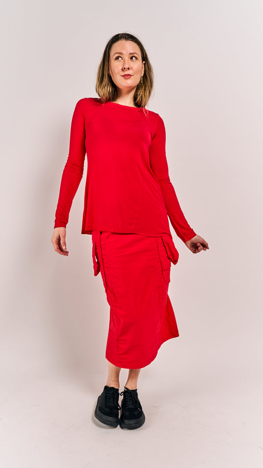 Rundholz Mainline Shirt Ketchup Cloud