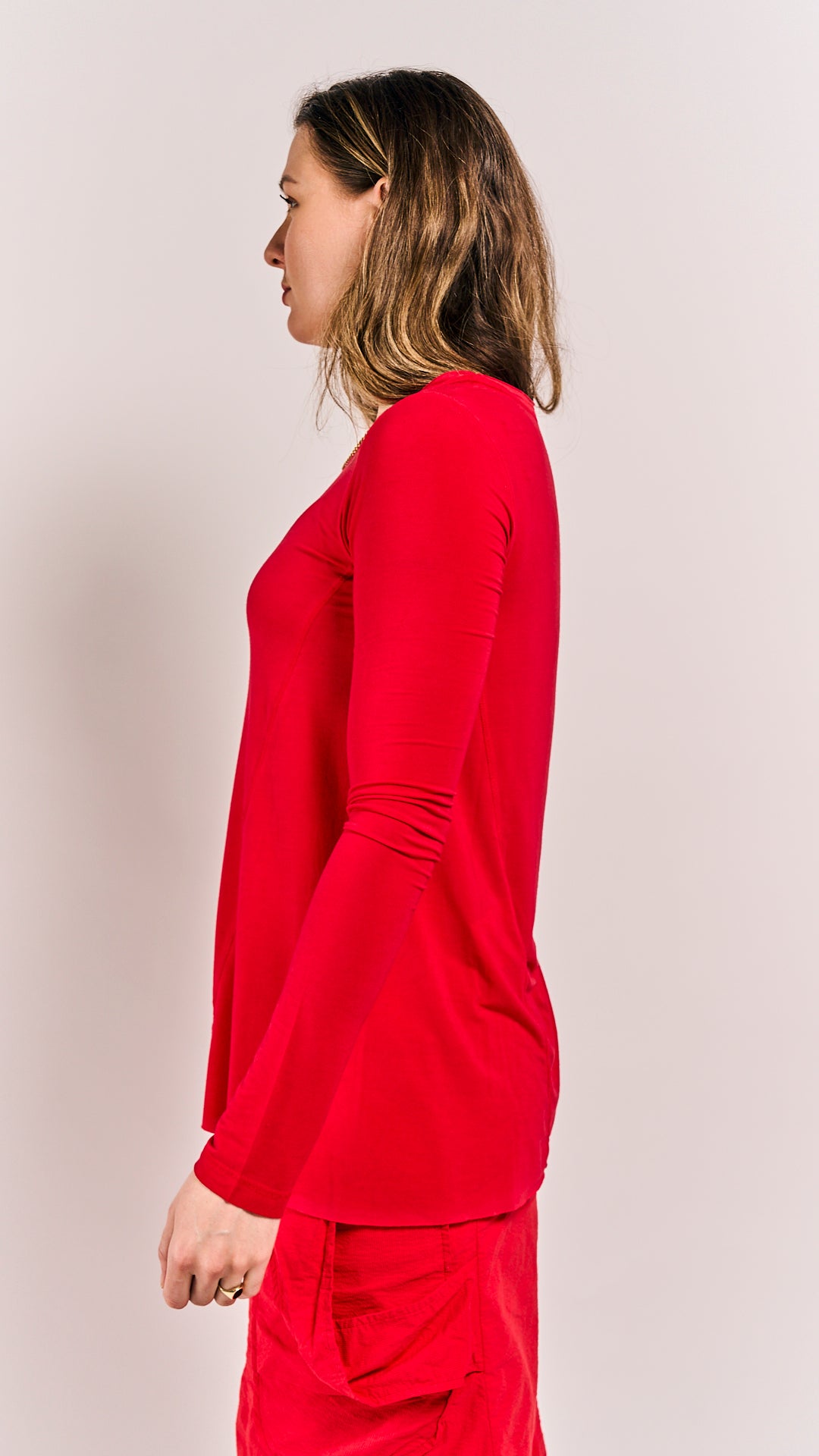 Rundholz Mainline Shirt Ketchup Cloud