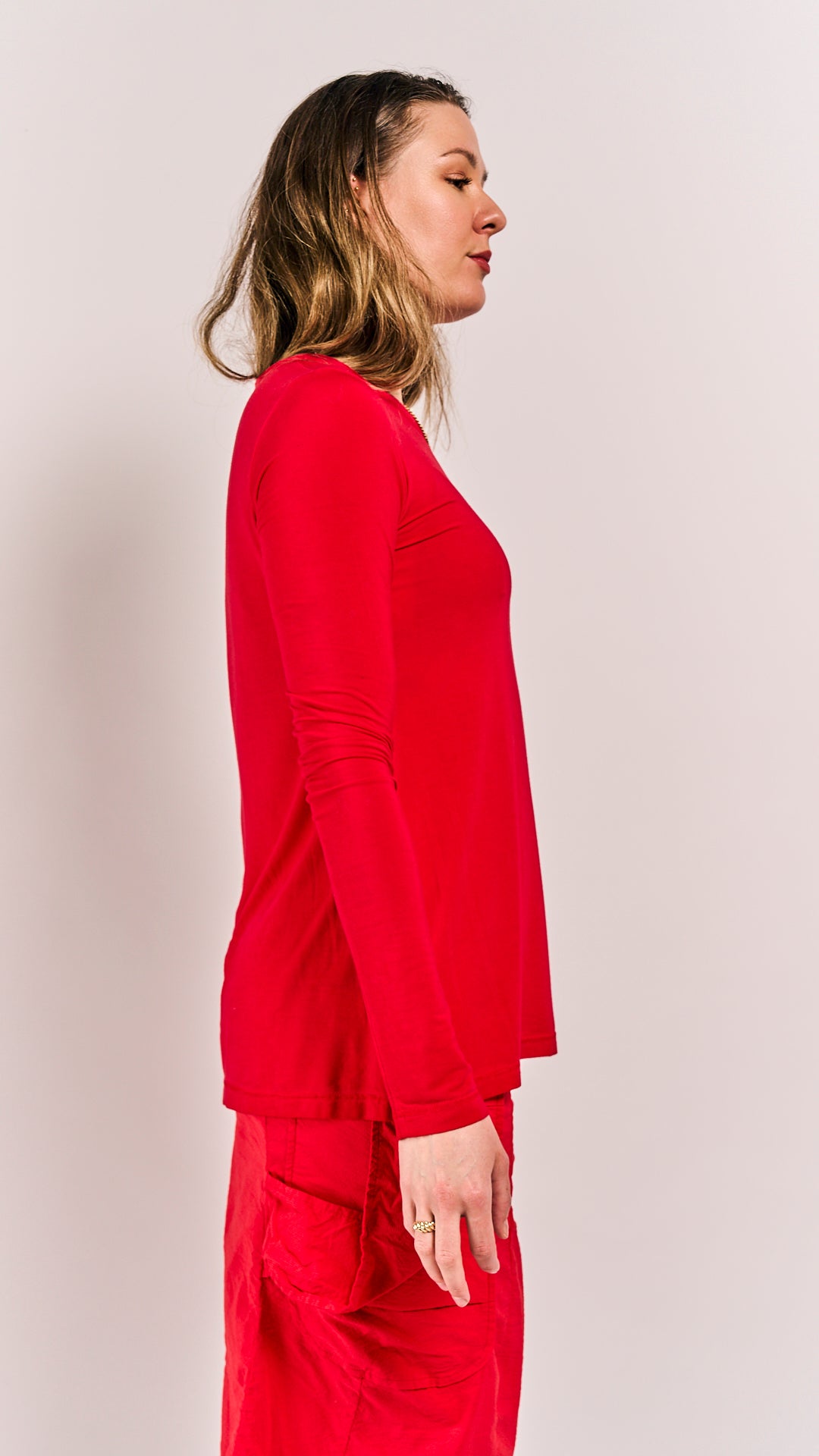 Rundholz Mainline Shirt Ketchup Cloud