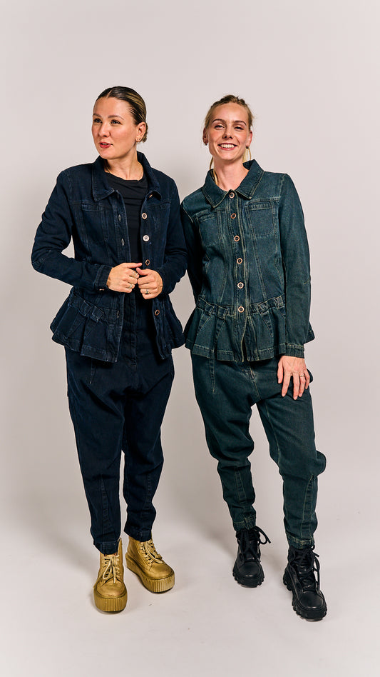 Rundholz Black Label Trousers Black Cloud