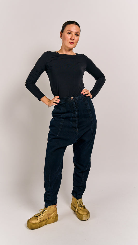 Rundholz Black Label Trousers Black Cloud