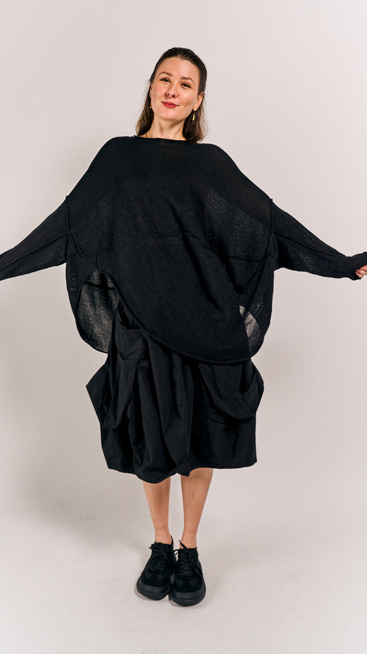 Rundholz Mainline Pullover Black