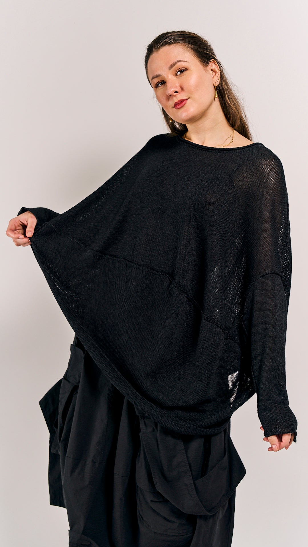 Rundholz Mainline Pullover Black