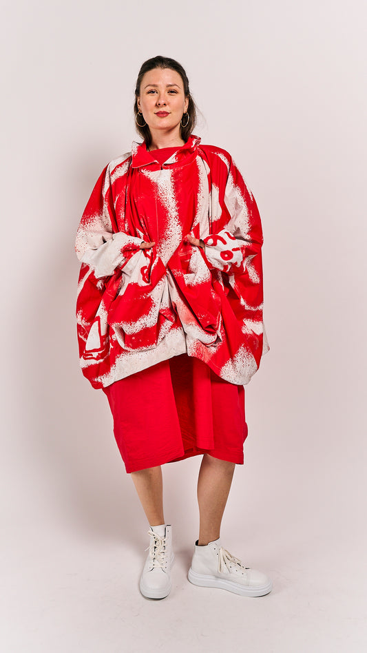 Rundholz Mainline Jacket Ketchup Print
