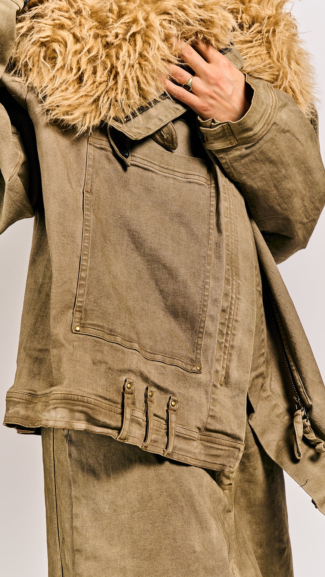 Rundholz DIP Jacket Clay Cloud