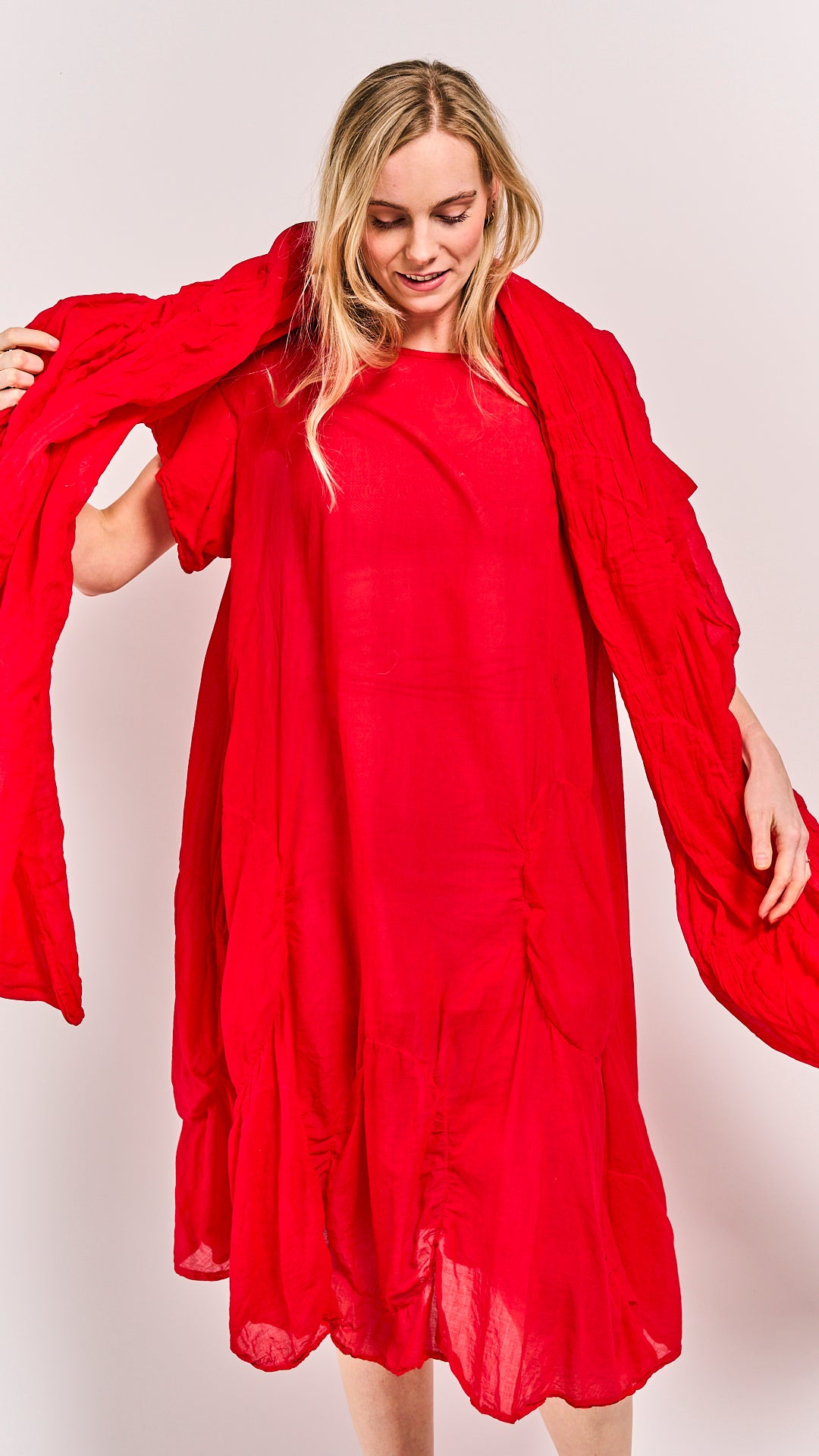 Rundholz Mainline Shawl Ketchup Cloud