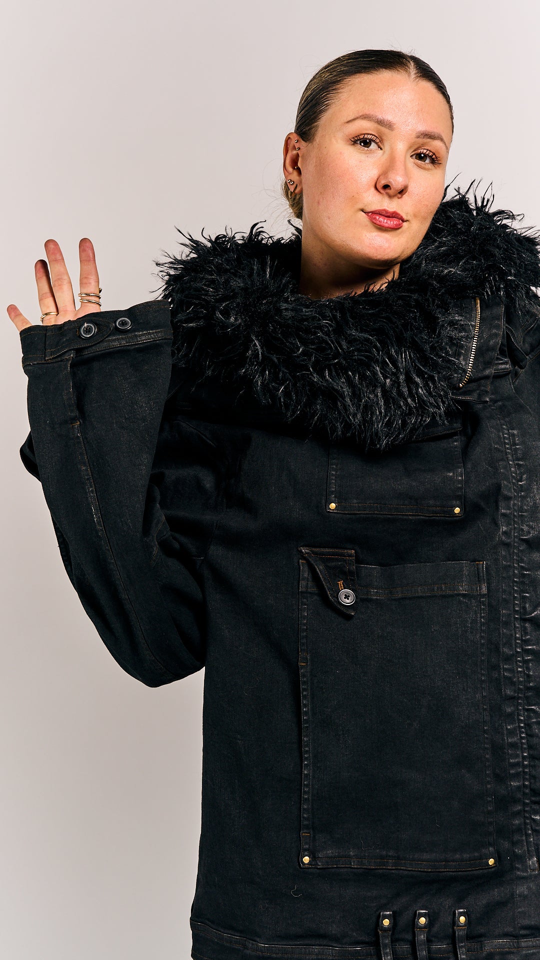 Rundholz DIP Jacket Black Gloss