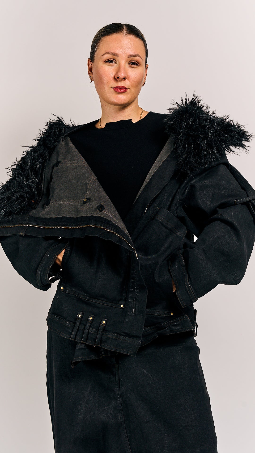 Rundholz DIP Jacket Black Gloss