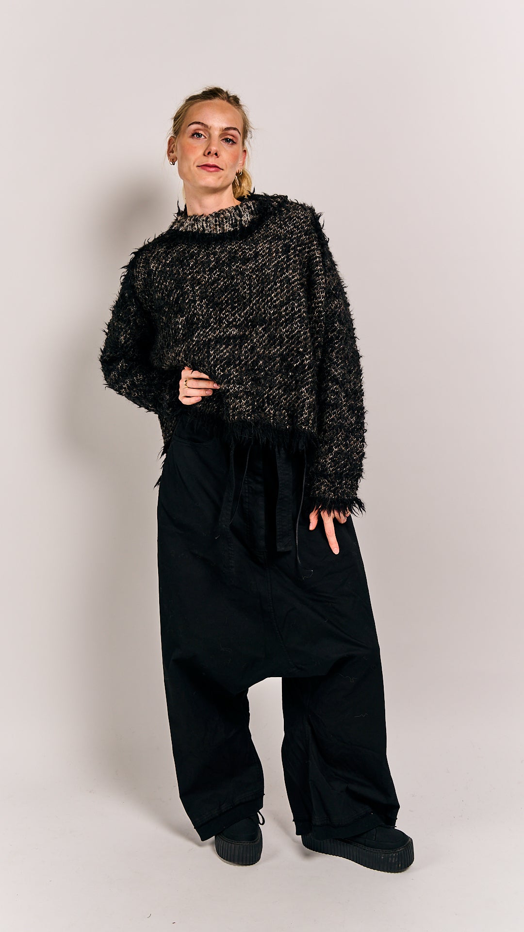 Rundholz Mainline Pullover Black Jacquard