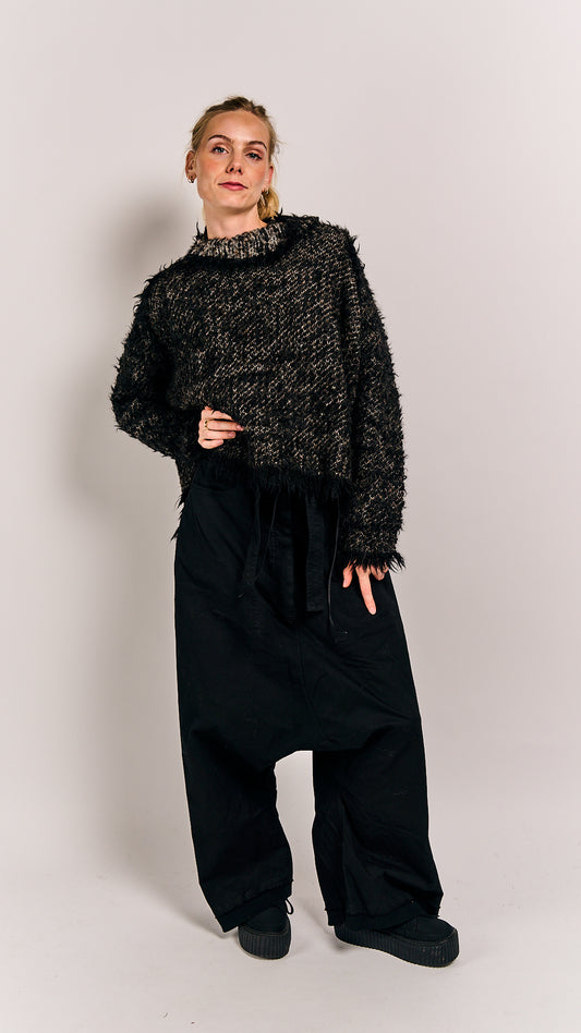Rundholz Mainline Pullover Black Jacquard