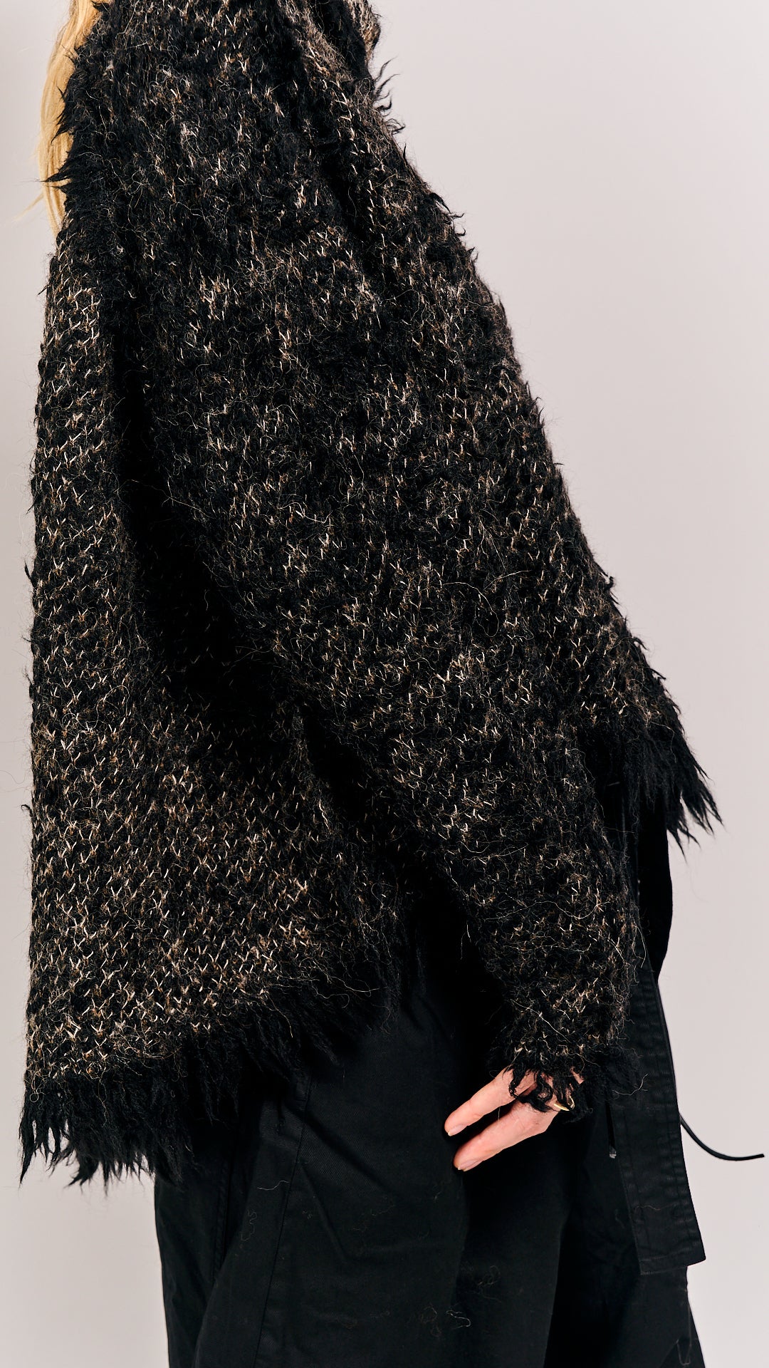 Rundholz Mainline Pullover Black Jacquard