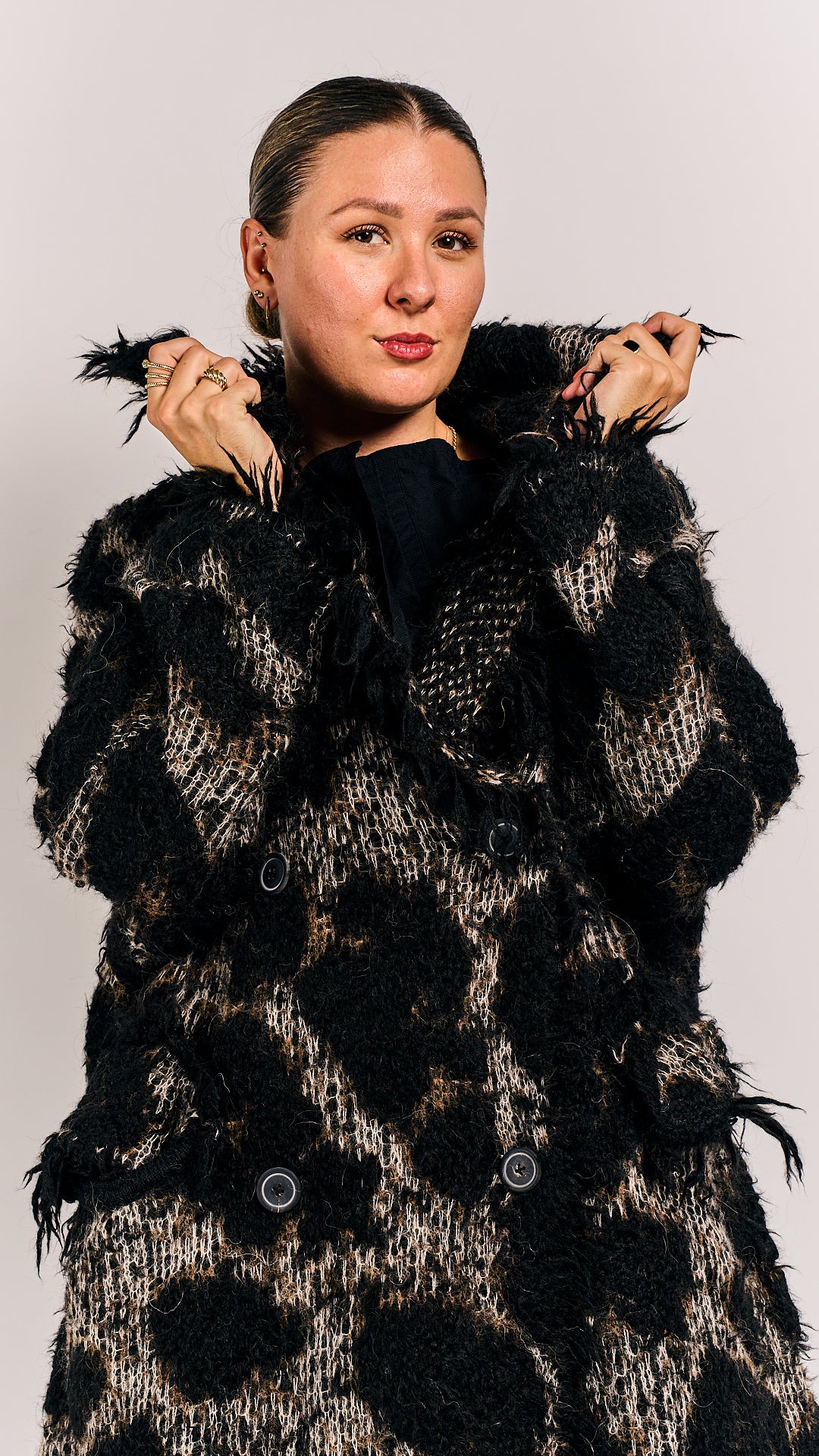 Rundholz Mainline Coat Leo Jacquard