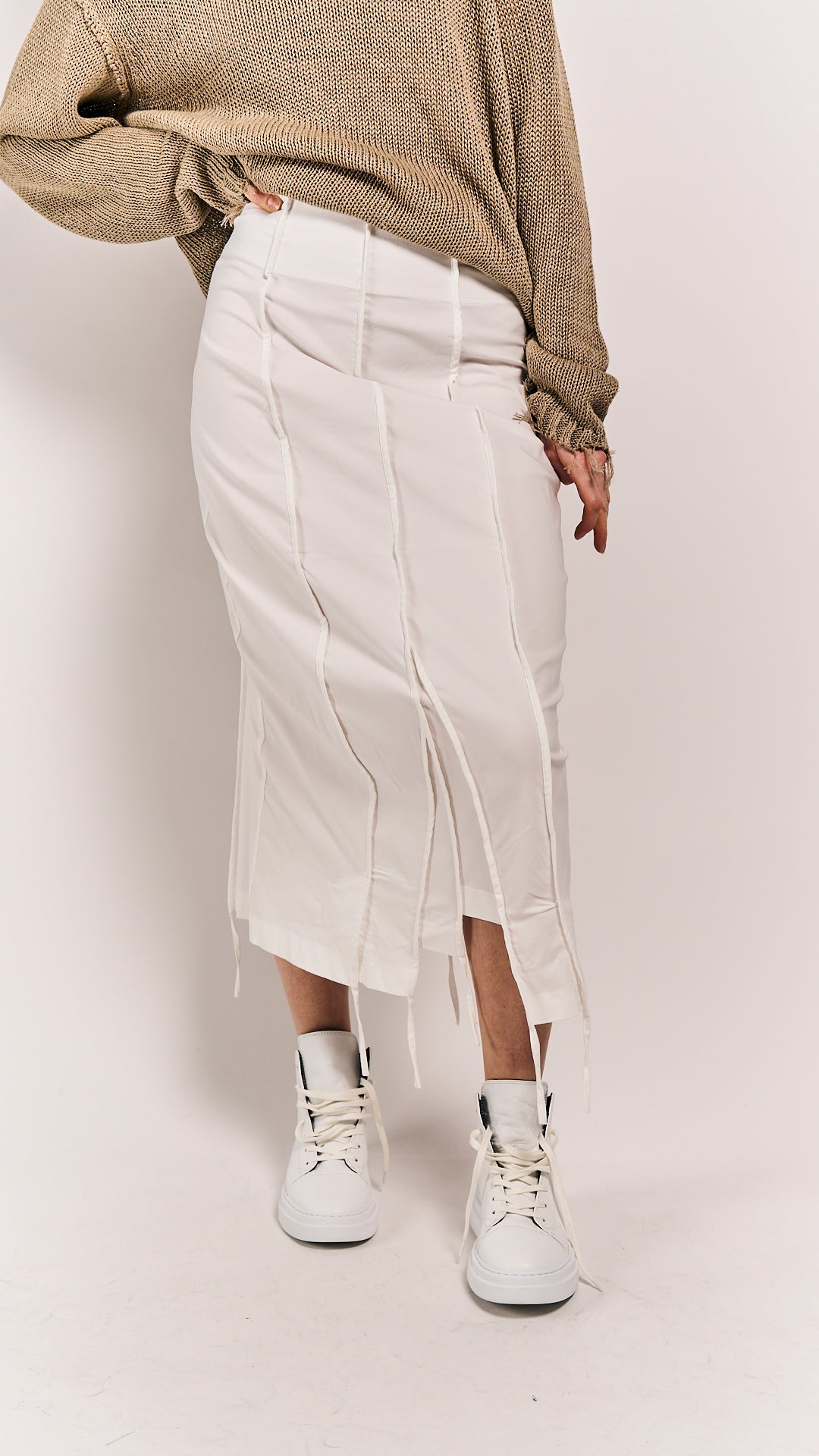 Rundholz Black Label Skirt Offwhite