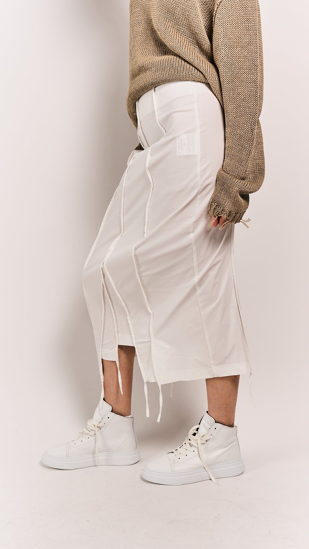 Rundholz Black Label Skirt Offwhite