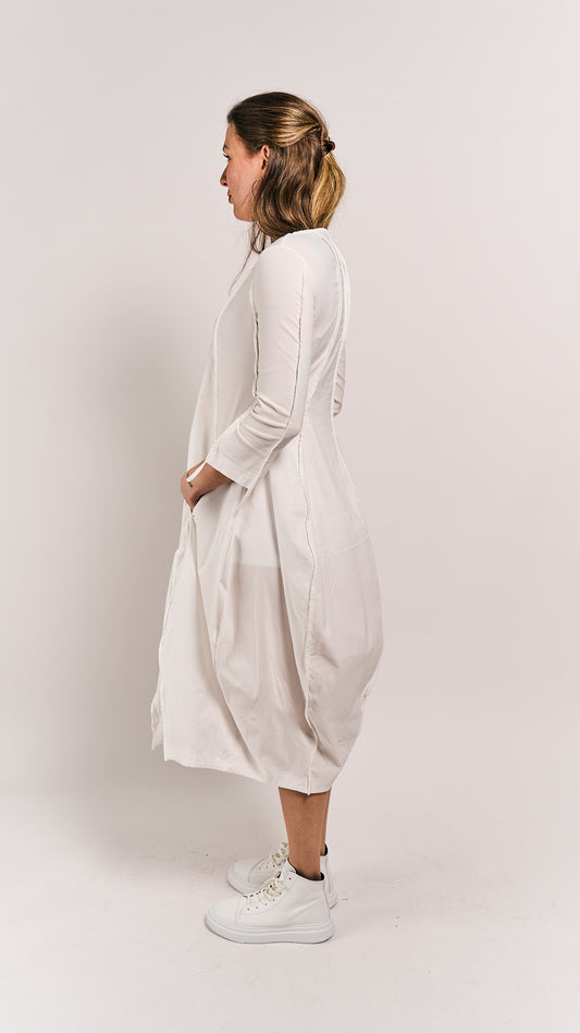Rundholz Black Label Dress Offwhite