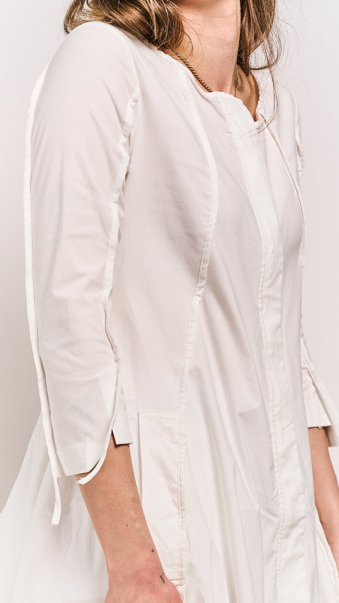 Rundholz Black Label Dress Offwhite