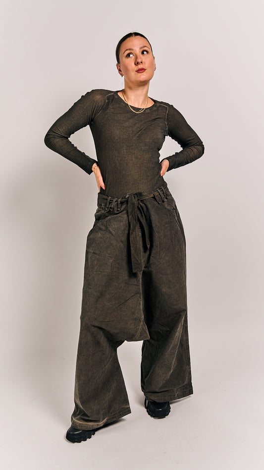 Rundholz DIP Trousers Black Cloud