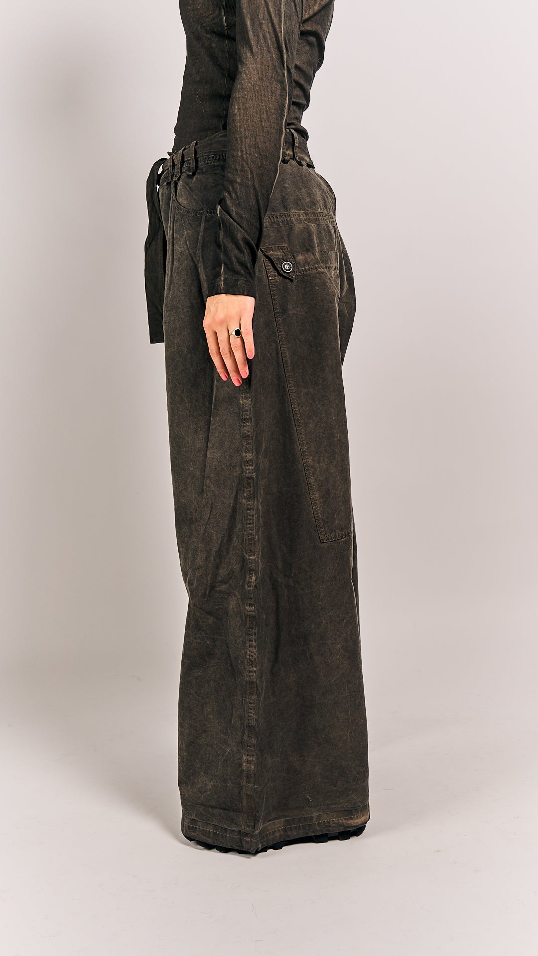 Rundholz DIP Trousers Black Cloud