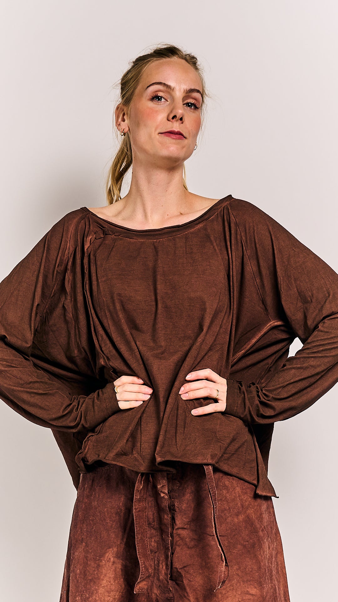 Rundholz DIP Shirt Henna Cloud