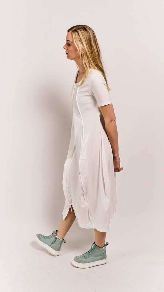 Rundholz Black Label Dress Offwhite