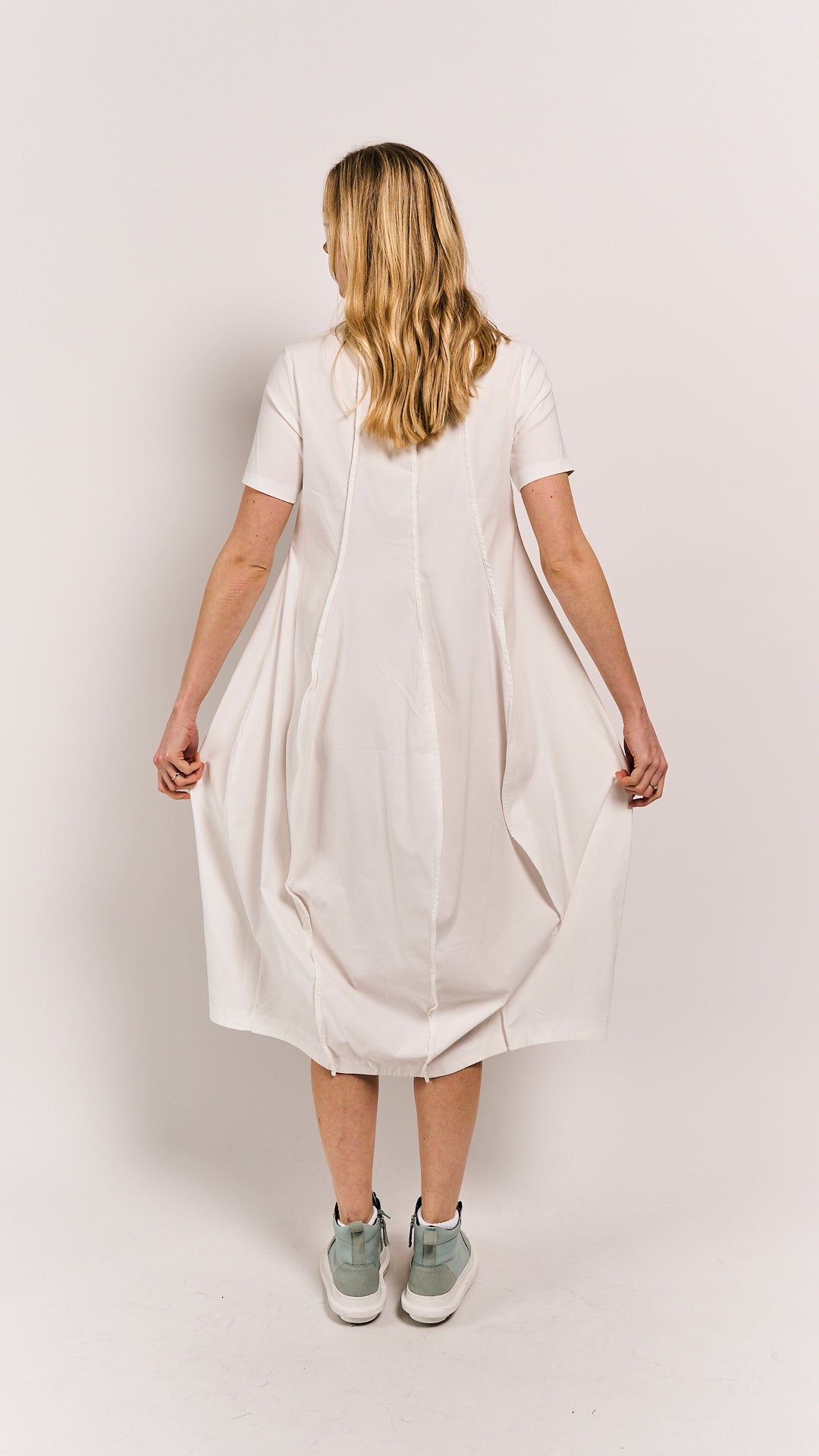 Rundholz Black Label Dress Offwhite