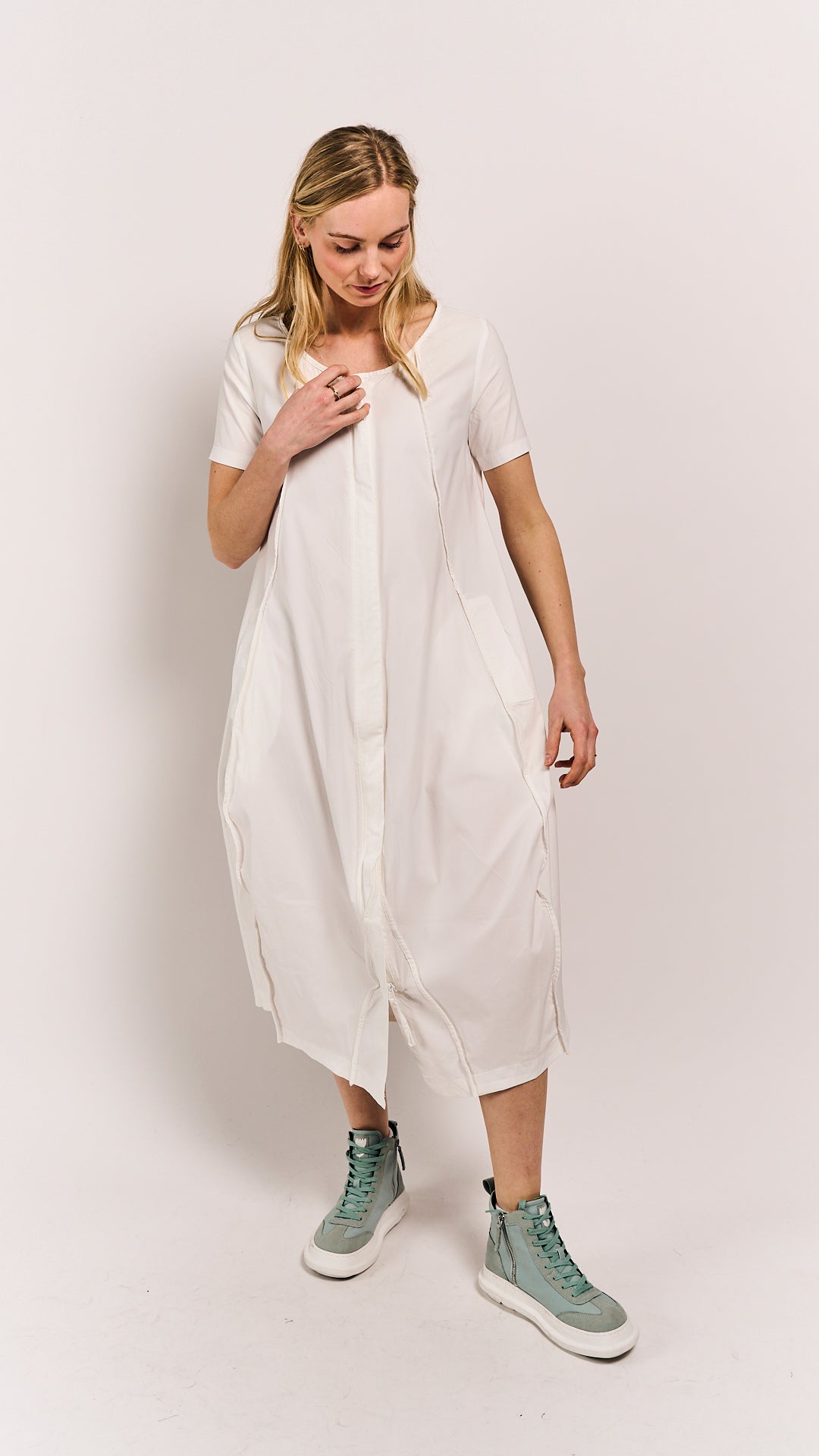 Rundholz Black Label Dress Offwhite