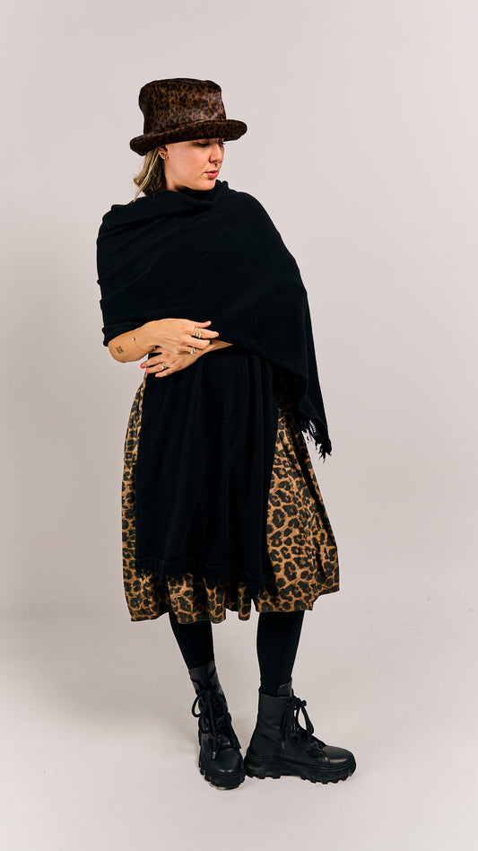 Rundholz Mainline Cashmere Shawl Black