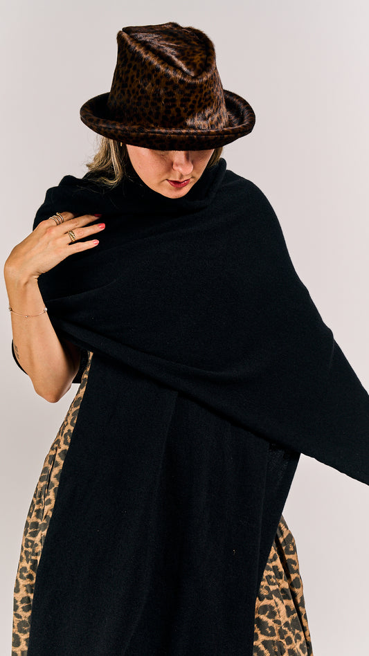 Rundholz Mainline Cashmere Shawl Black