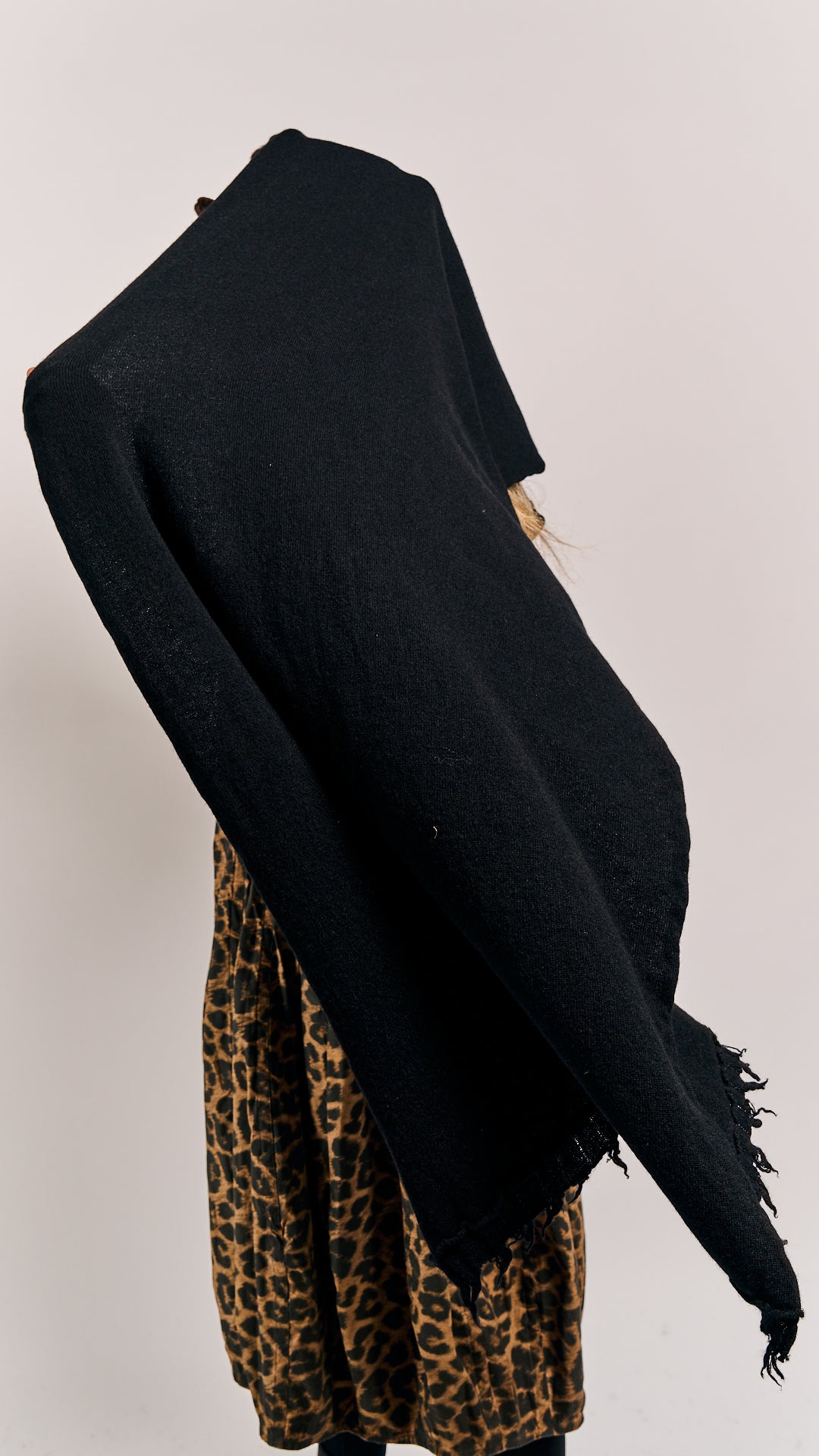 Rundholz Mainline Cashmere Shawl Black