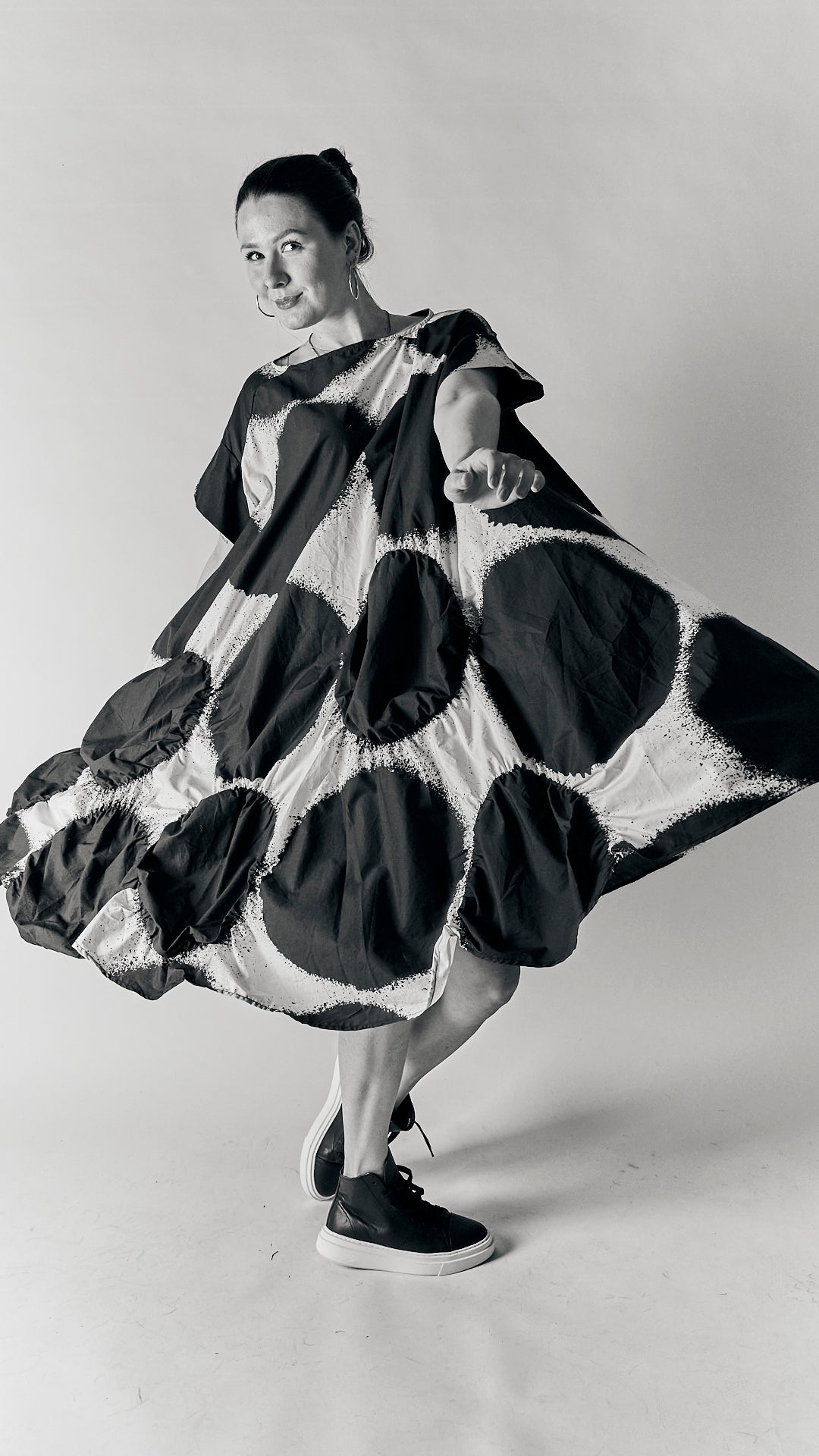 Rundholz Mainline Dress Black Print