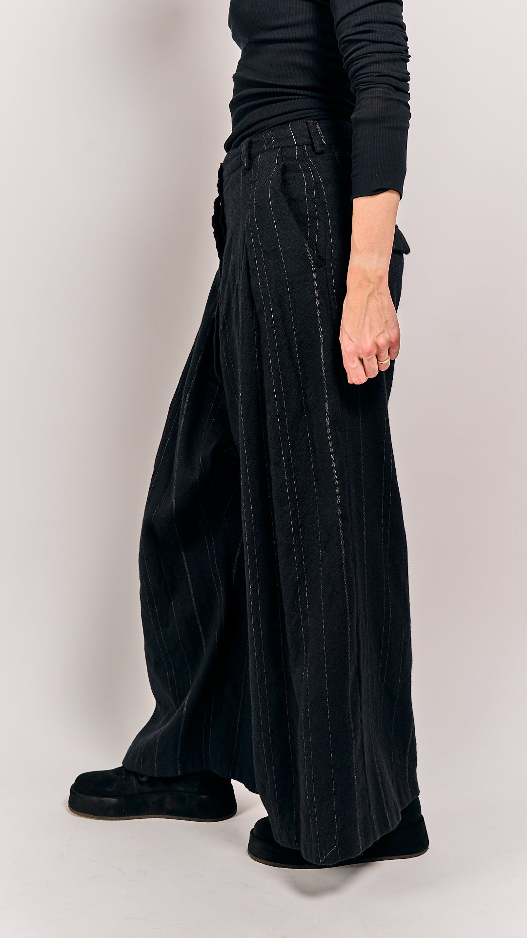 Rundholz Mainline Trousers Black Stripe