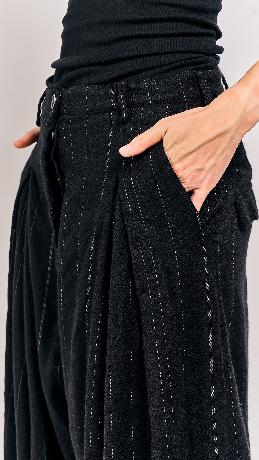 Rundholz Mainline Trousers Black Stripe
