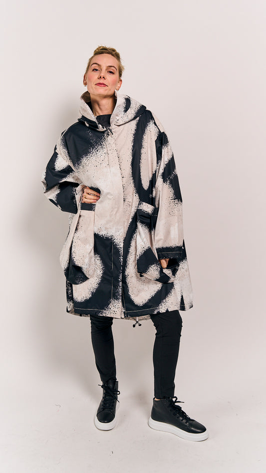 Rundholz Mainline Coat Black Print