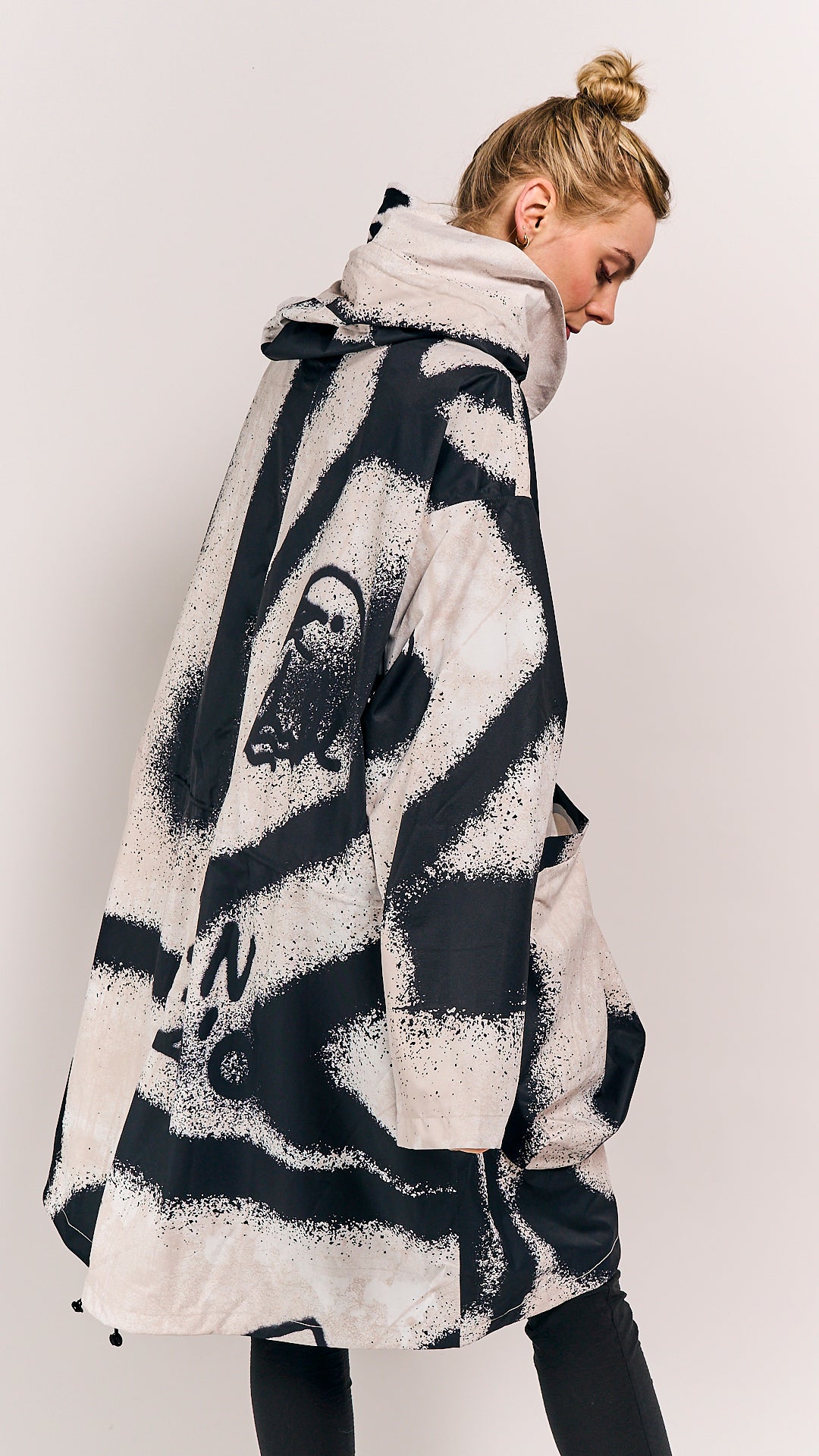 Rundholz Mainline Coat Black Print