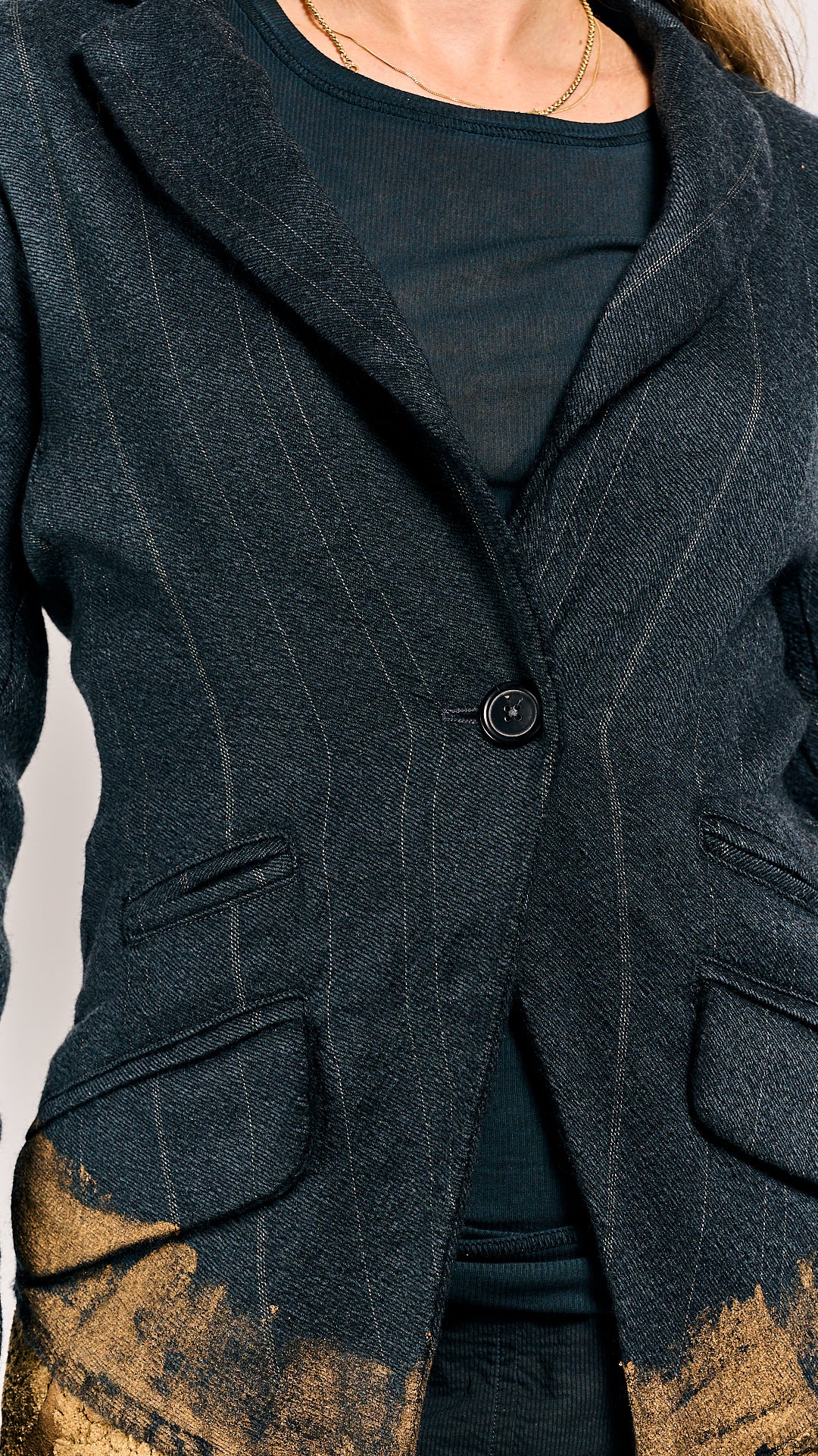 Rundholz Mainline Jacket Petrol Stripe