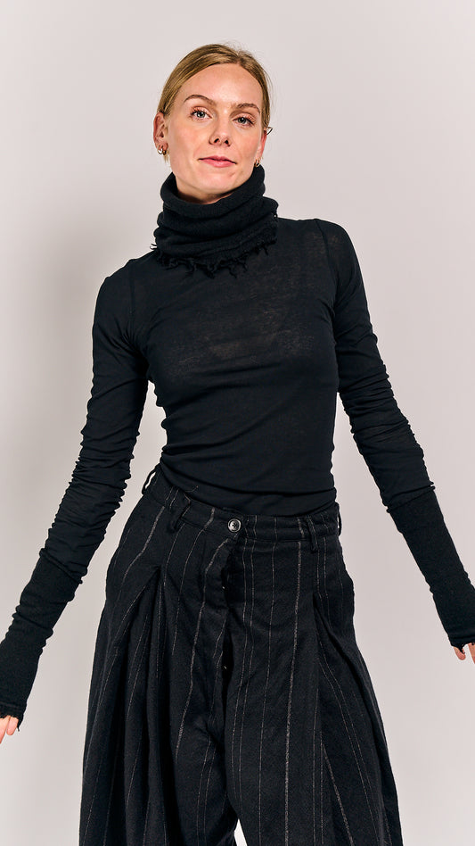 Rundholz Mainline Cashmere Gloves Black