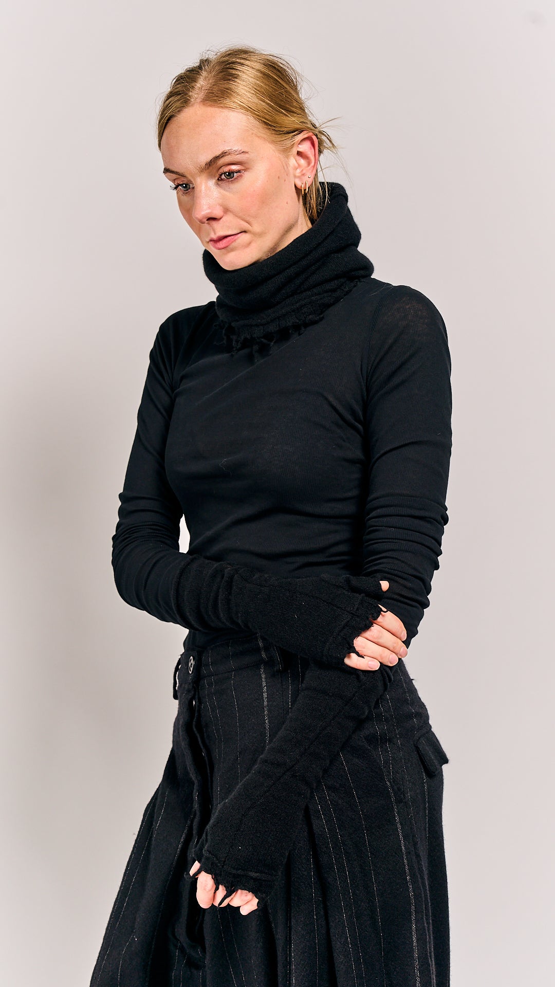 Rundholz Mainline Cashmere Gloves Black