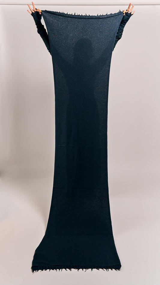 Rundholz Mainline Cashmere Shawl Petrol