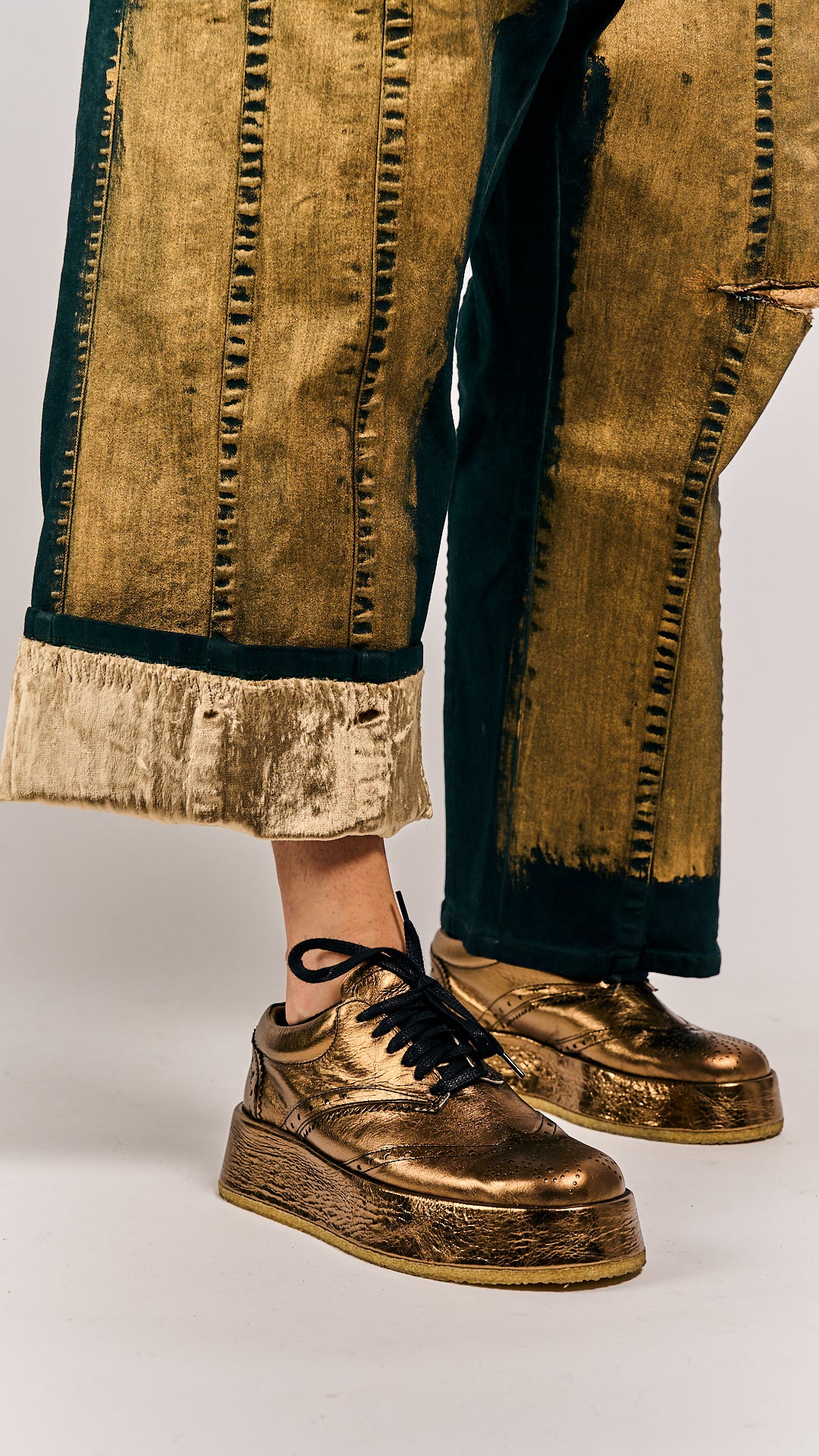Rundholz Mainline Shoes Gold