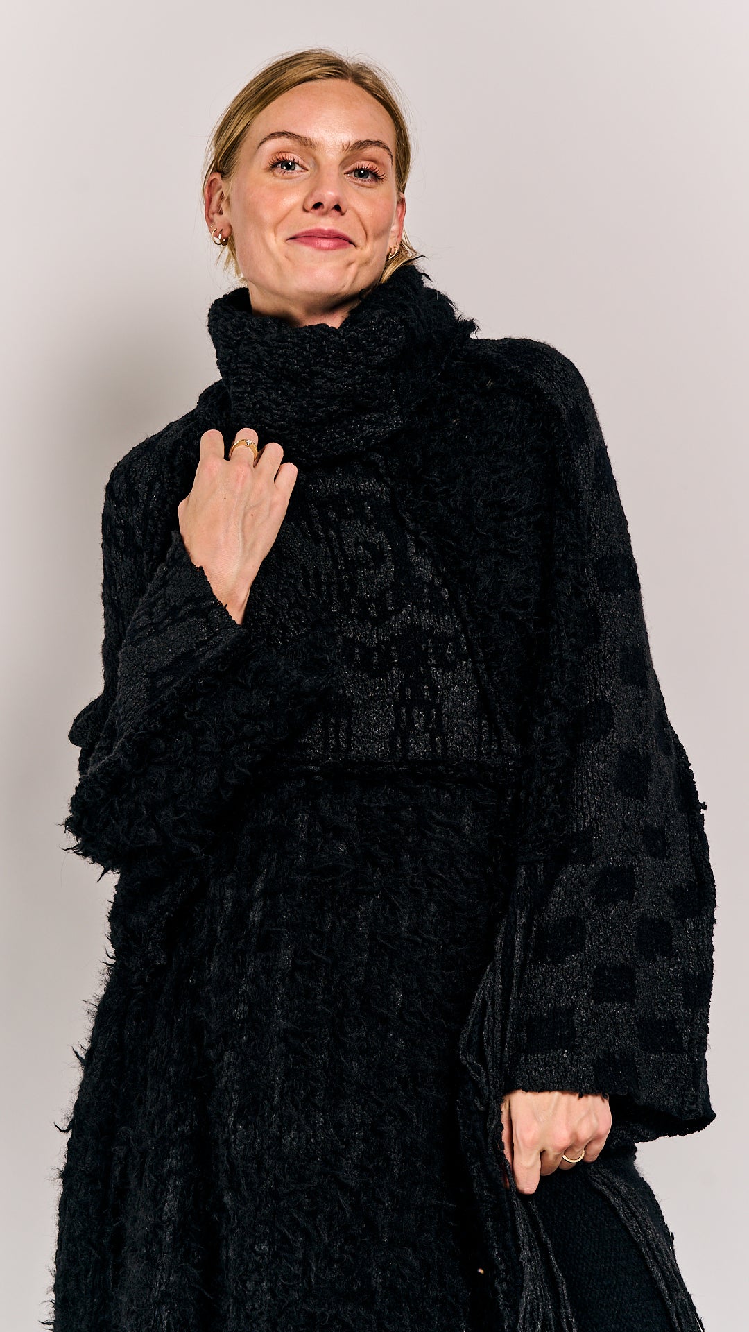 Rundholz DIP Dress Black/Black