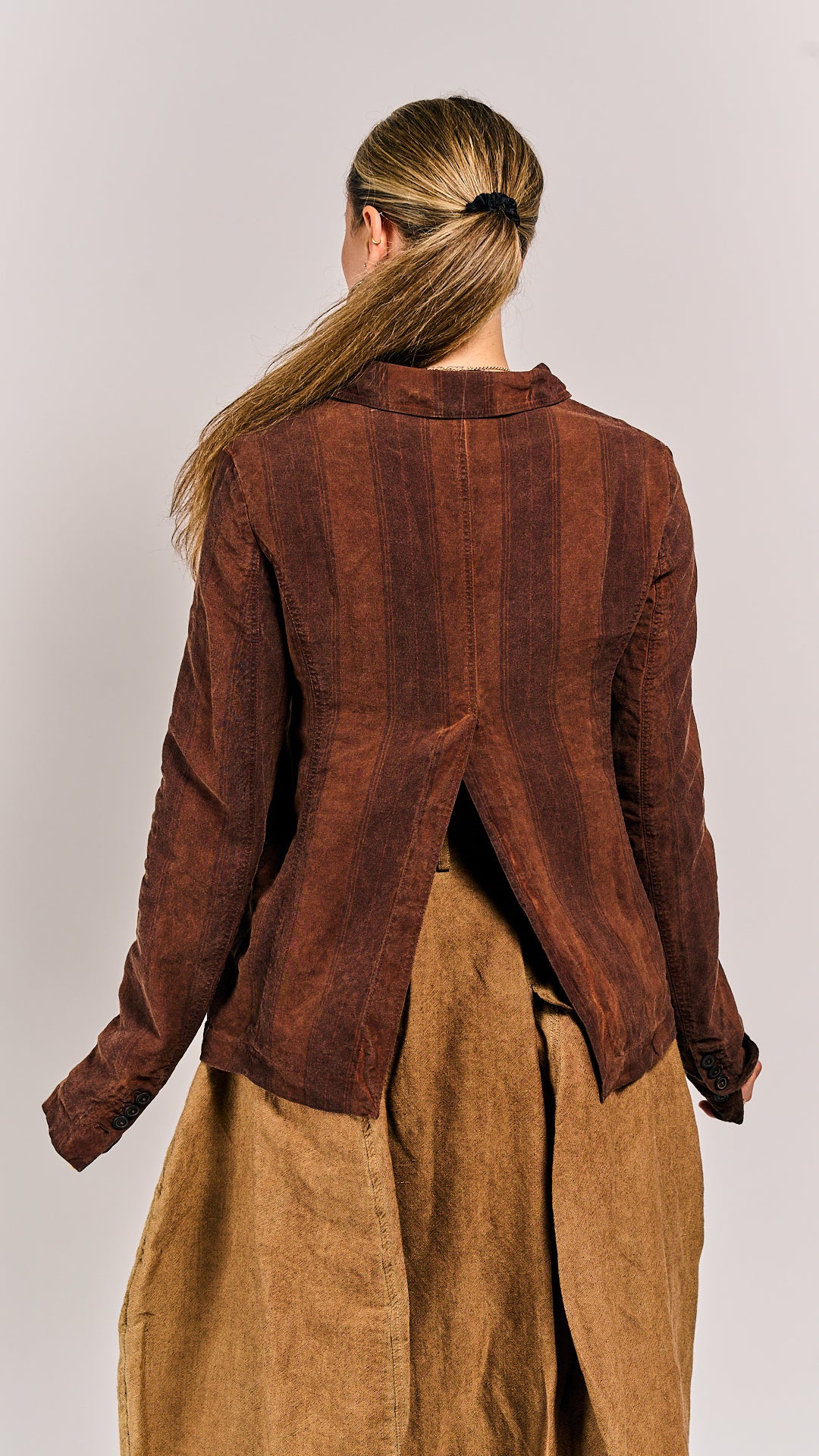 Rundholz DIP Jacket Henna Cloud Stripe