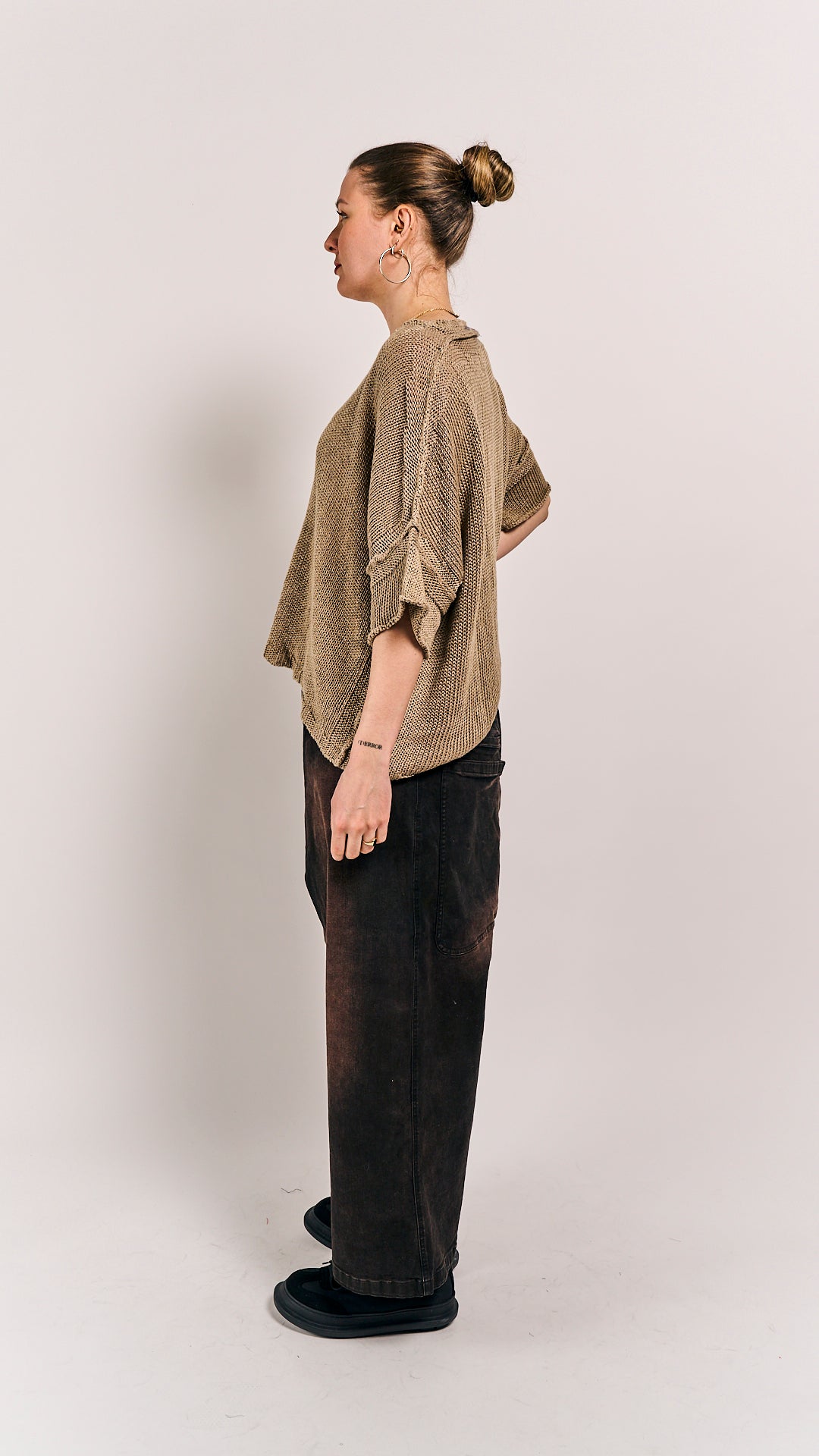 Rundholz DIP Jeans Brown Dye size Medium