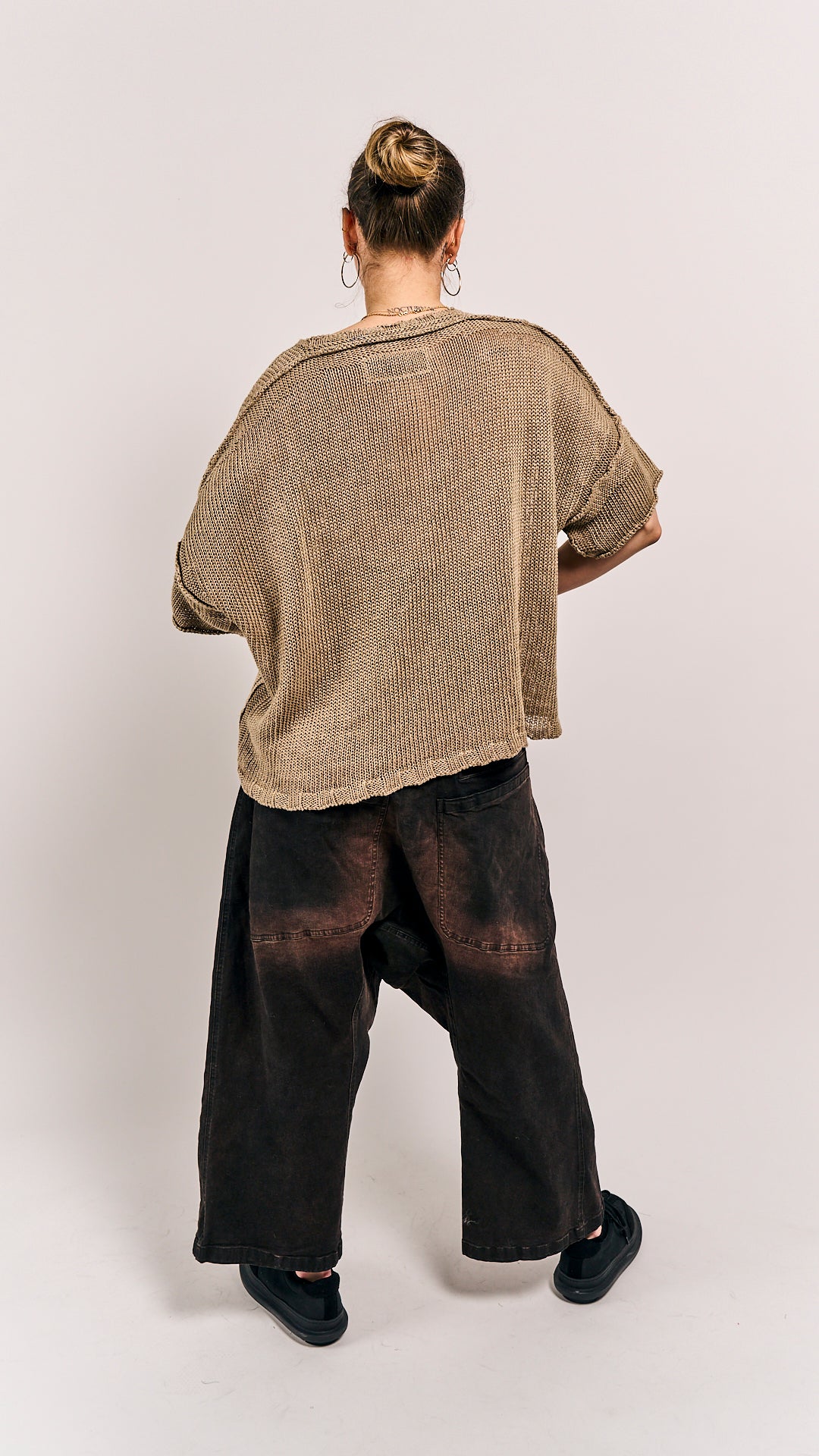 Rundholz DIP Jeans Brown Dye size Medium