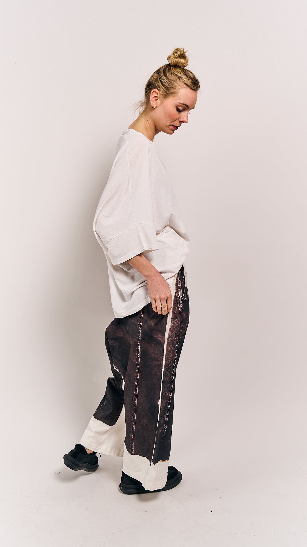 Rundholz DIP Trousers Brown Print
